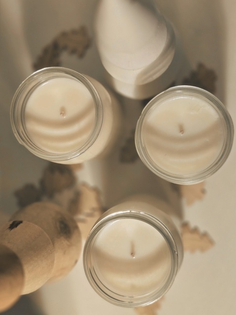 Świeca z nutą grzanego wina